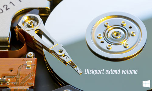 Diskpart ボリュームの拡張