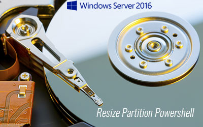 Powershell ボリュームサイズ変更